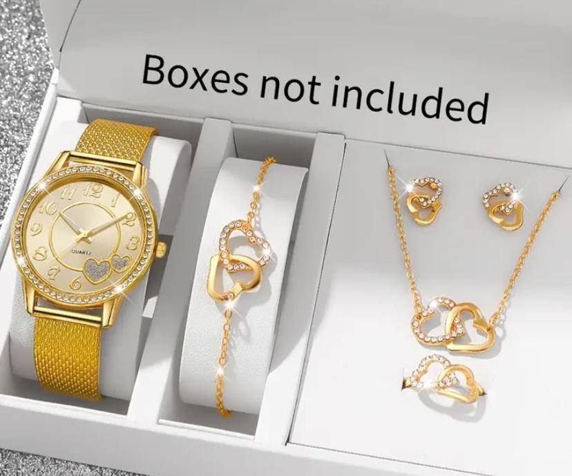 WATCH & JEWELRY SET