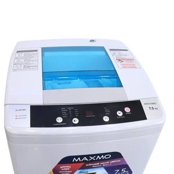 MAXMO 7.5KG FULLY AUTOMATIC TOP LOADER WASHING MACHINE WMC-SL-FA75AS-S