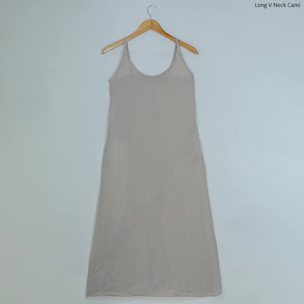 LONG V NECK CAMI