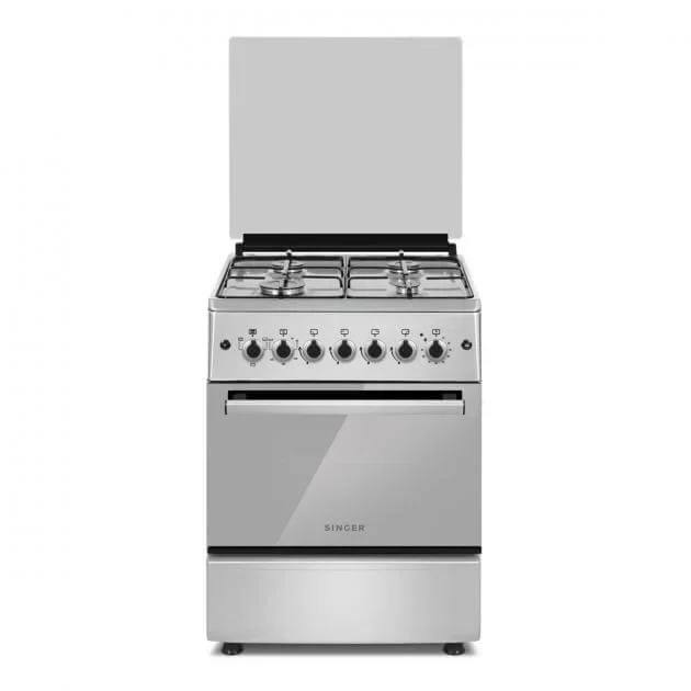 SINGER FREESTANDING OVEN WITH 4 GAS BURNERS 62L- GCE-8404