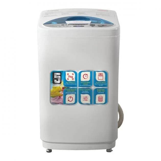 SINGER WASHING MACHINE TOP LOAD 7KG