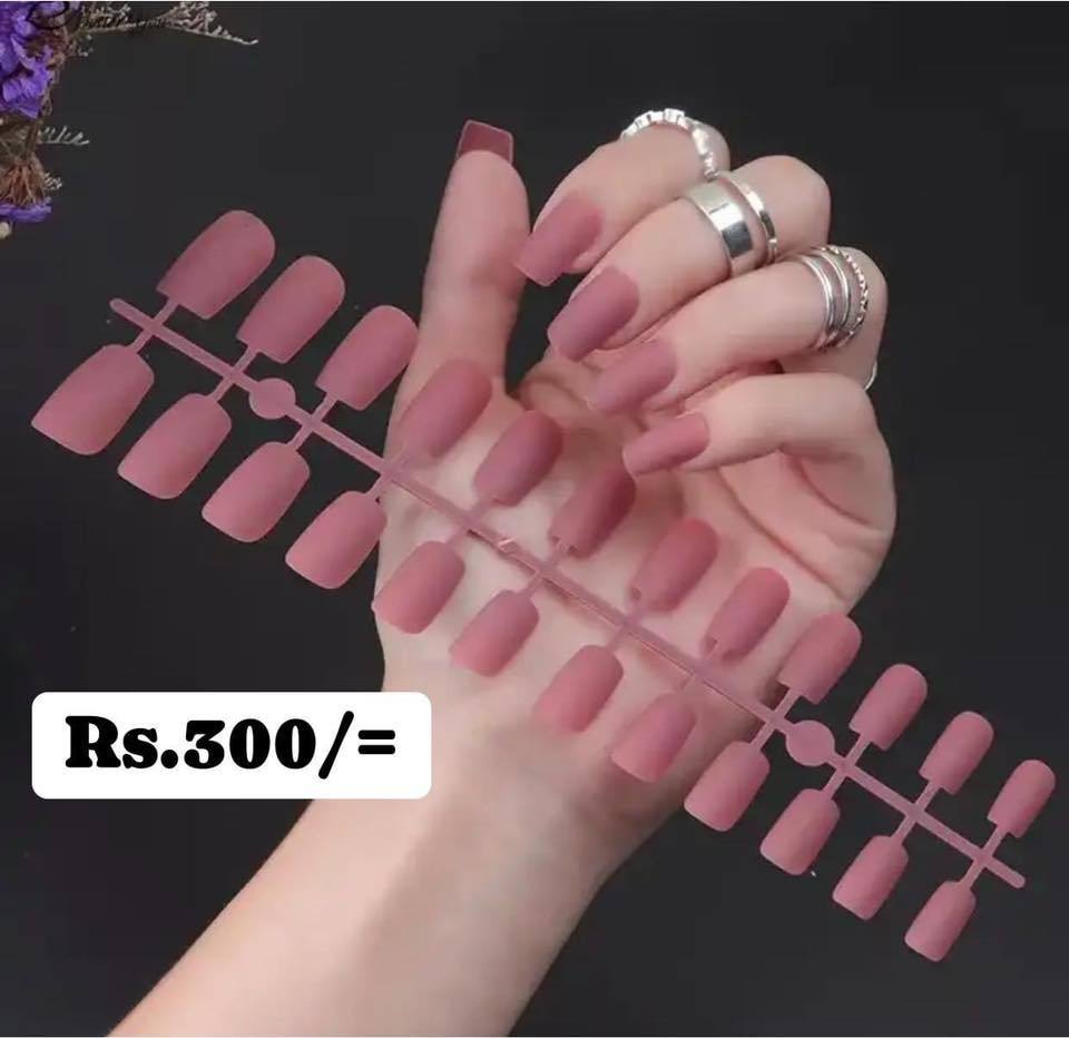 NAILS SET (PINK)