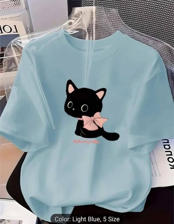 BAGGY T SHIRT - LIGHT BLUE