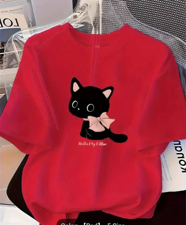BAGGY T SHIRT - RED