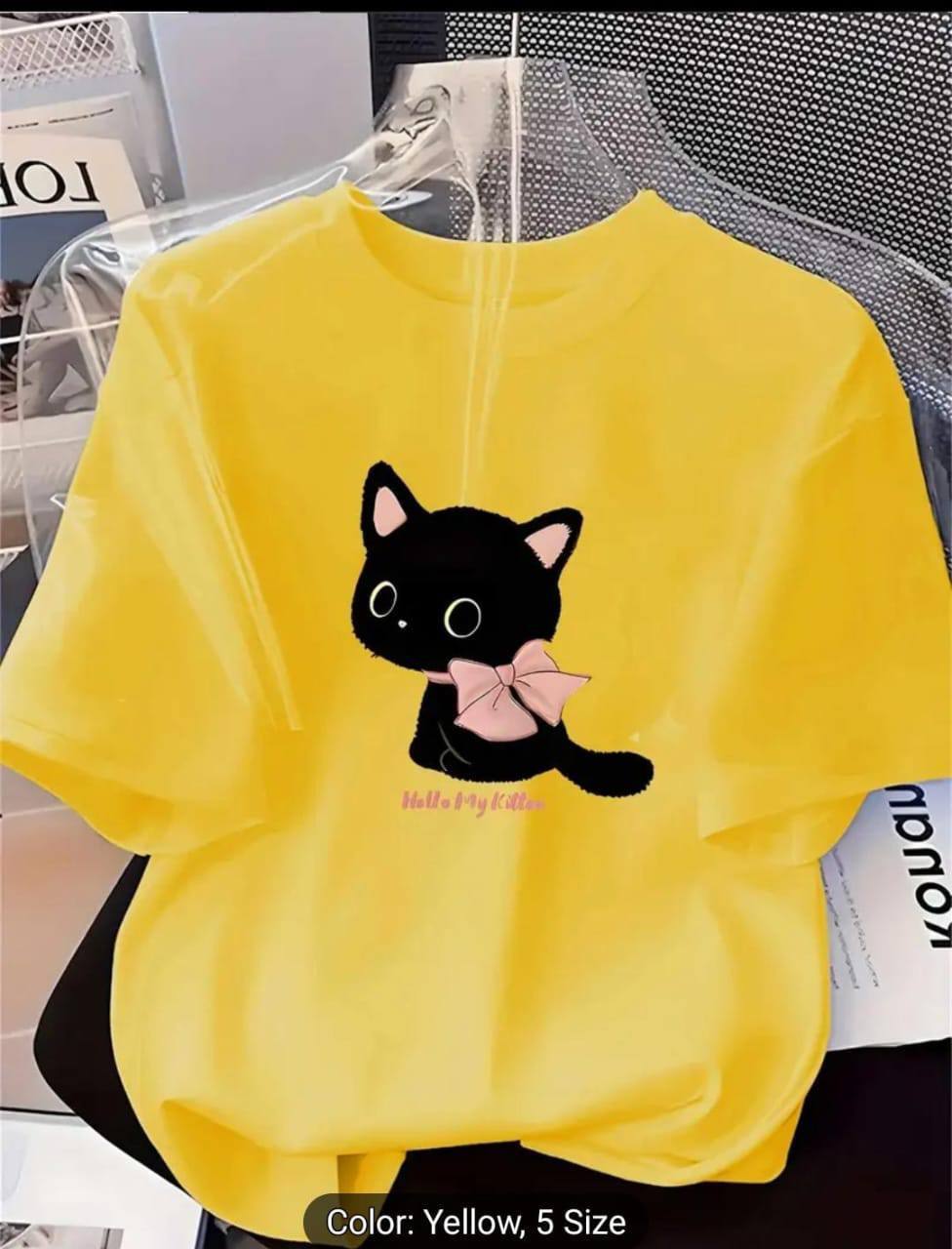 BAGGY T SHIRT - YELLOW
