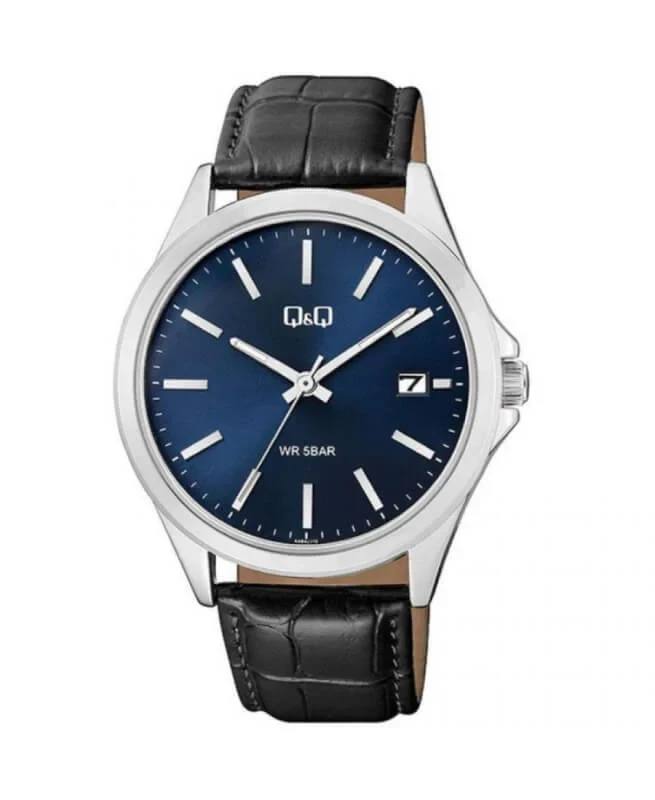 Q&Q MEN CLASSIC QUARTZ WATCH BLUE DIAL A484J312Y