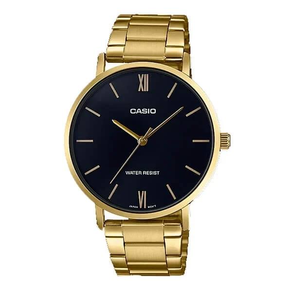 CASIO ENTICER MENS WATCH MTP-VT01G-1BUDF