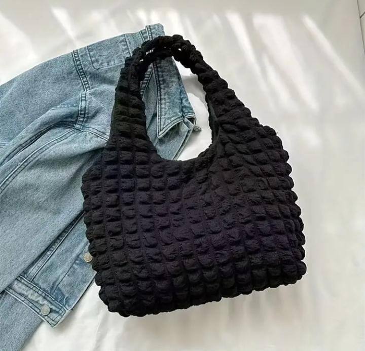 LADIES MINI BLACK DESIGN HAND BAG