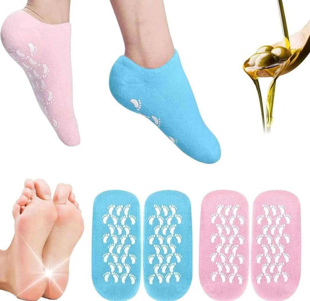 SPA GEL SOCKS BLUE PINK