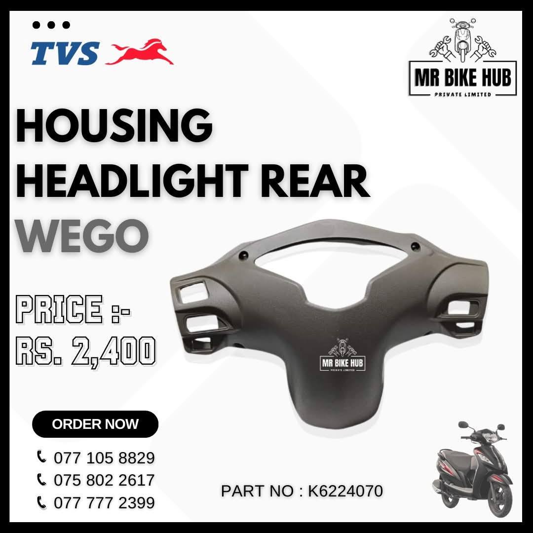 HOUSING HEADLIGHT REAR WEGO