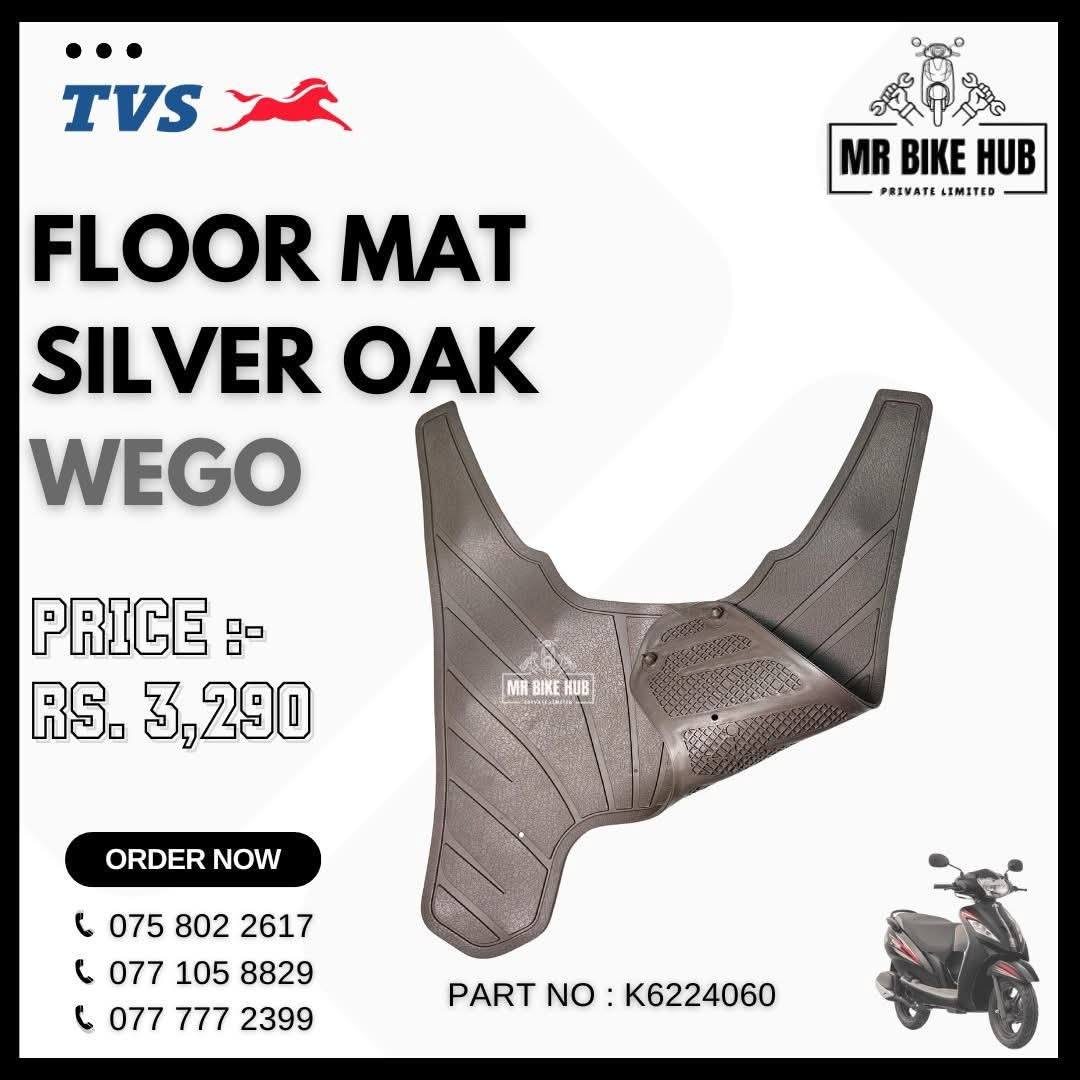 TVS FLOOR MAT SILVER OAK WEGO