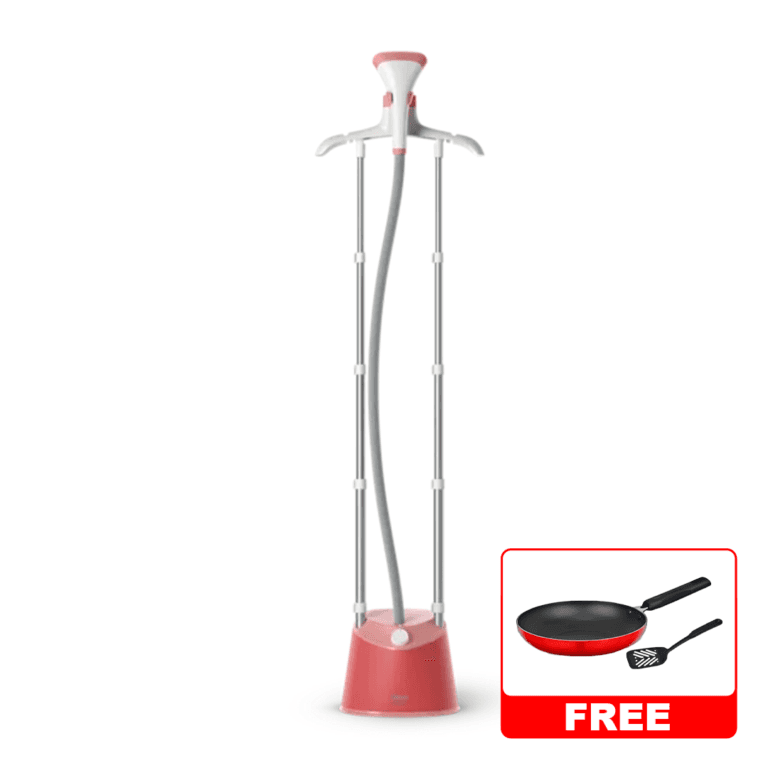 PHILIPS 1000 SERIES GARMENT STEAMER STE1020 + FREE WIPRO 26” NONSTICK FRY PAN