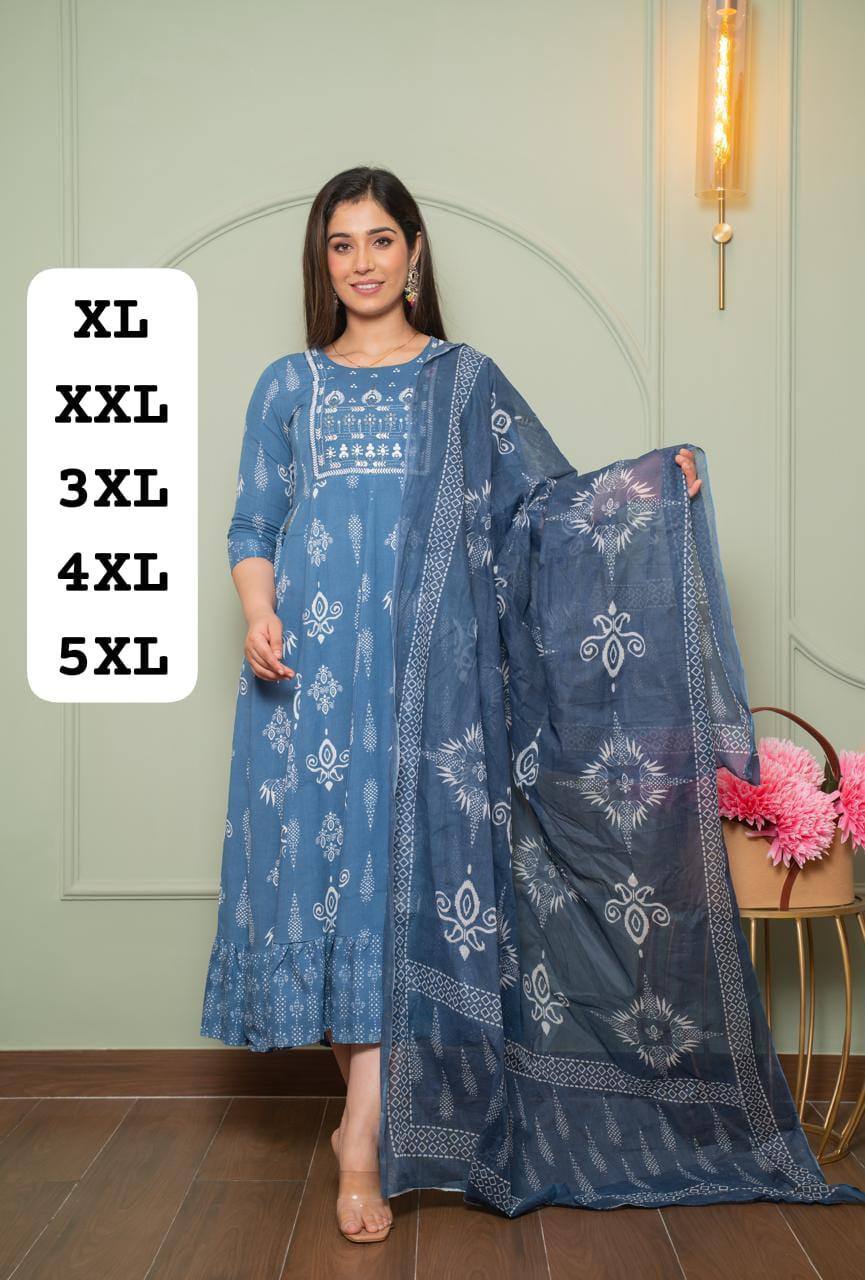 RAYON SHAWL MODEL KURTIS ANARKALI GOWN
