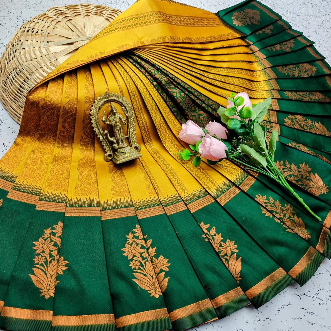 NEW DESIGN PATTU SAREE CONTRAST BLOUSE FOR SALE