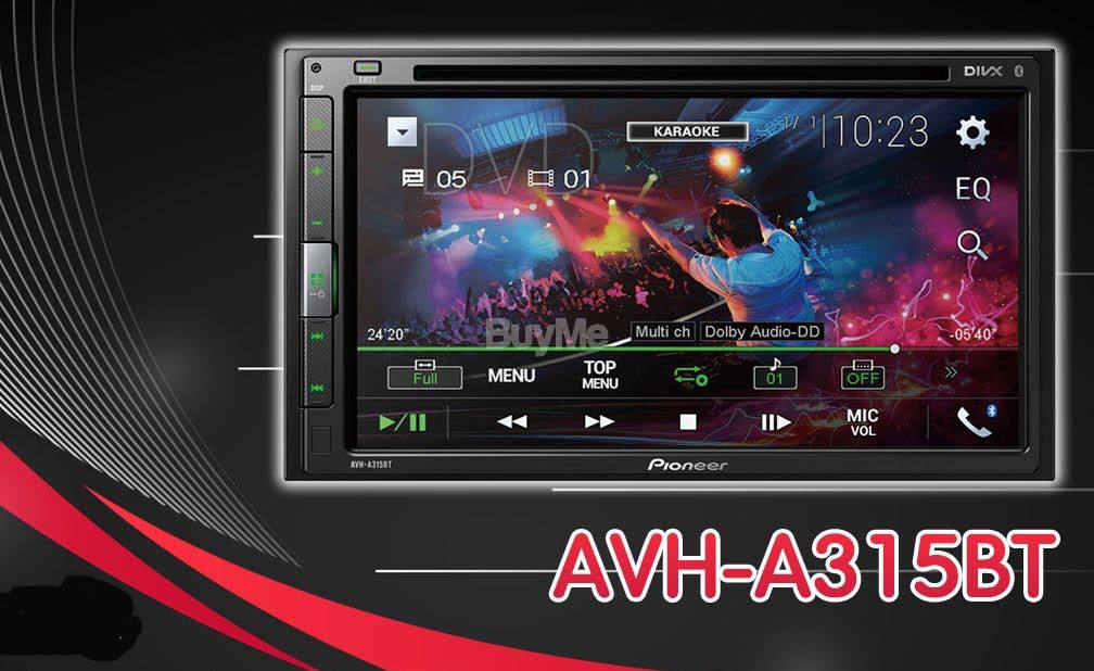Car audio pioneer damro car dvd setup avh-a315bt