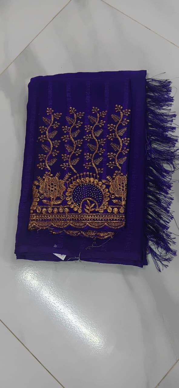 FANCY SAREE GEORGETTE