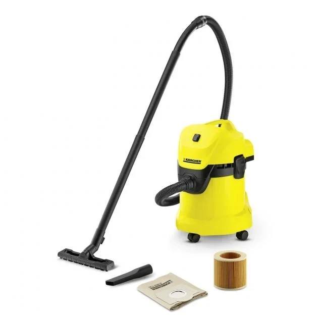 KARCHER WET AND DRY VACUUM CLEANER - 1000W, 17L -WD3