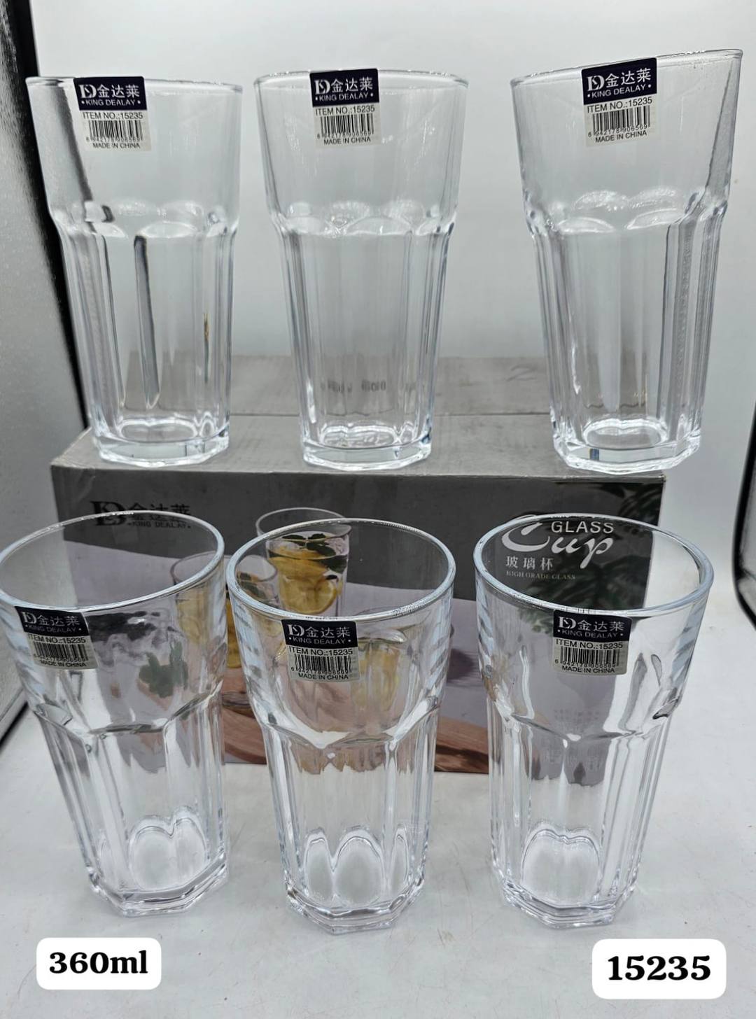 HIGH QUALITY GLASS 6PCS SET