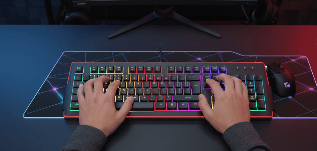 HAVIT KB866L MULTI- FUNCTION KEYBOARD EYE-CATCHING GAMING DESIGN