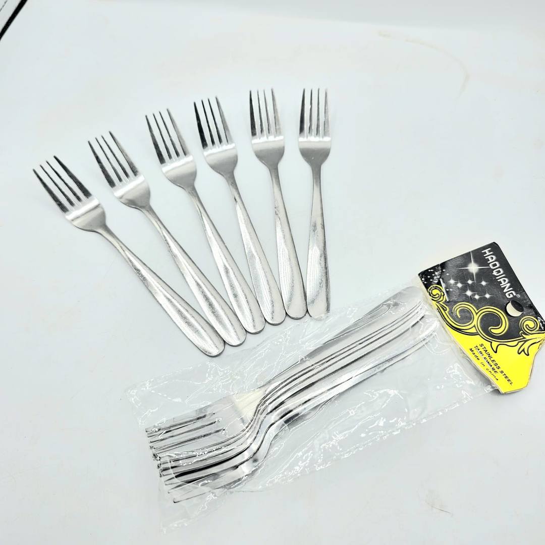 6PCS DESSERT FORK