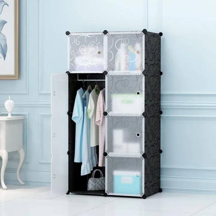 DIY 8 CUBE WARDROBE