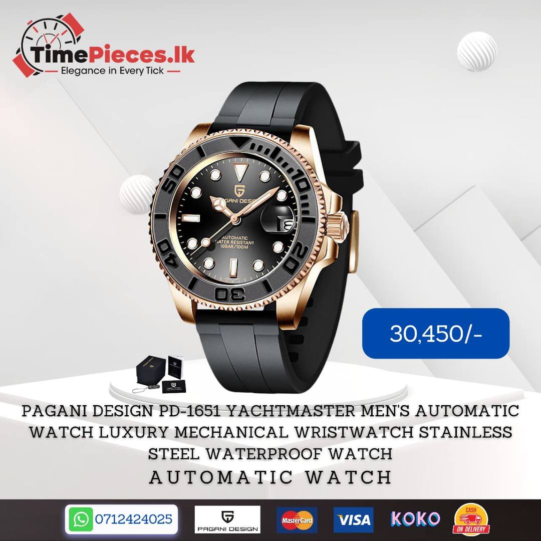 PAGANI DESIGN PD-1651 YACHTMASTER MEN'S AUTOMATIC WATCH