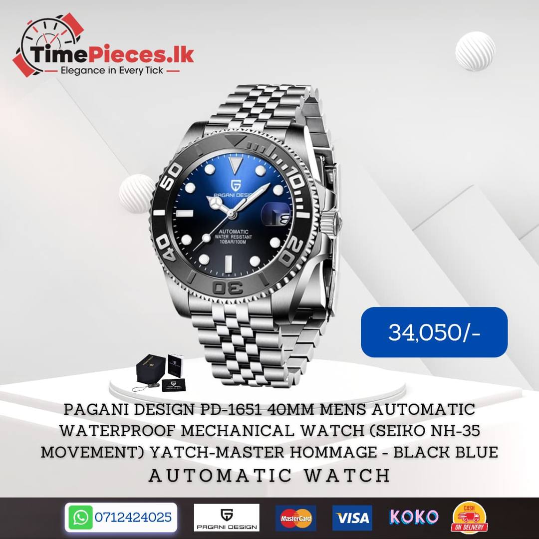 PAGANI DESIGN PD-1651 40MM MENS AUTOMATIC WATCH
