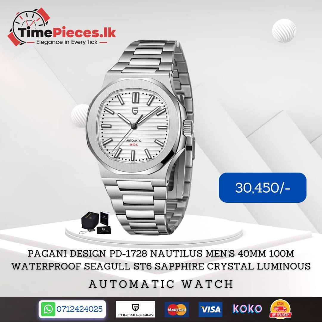 PAGANI DESIGN PD-1728 NAUTILUS MEN'S LUMINOUS WATCH