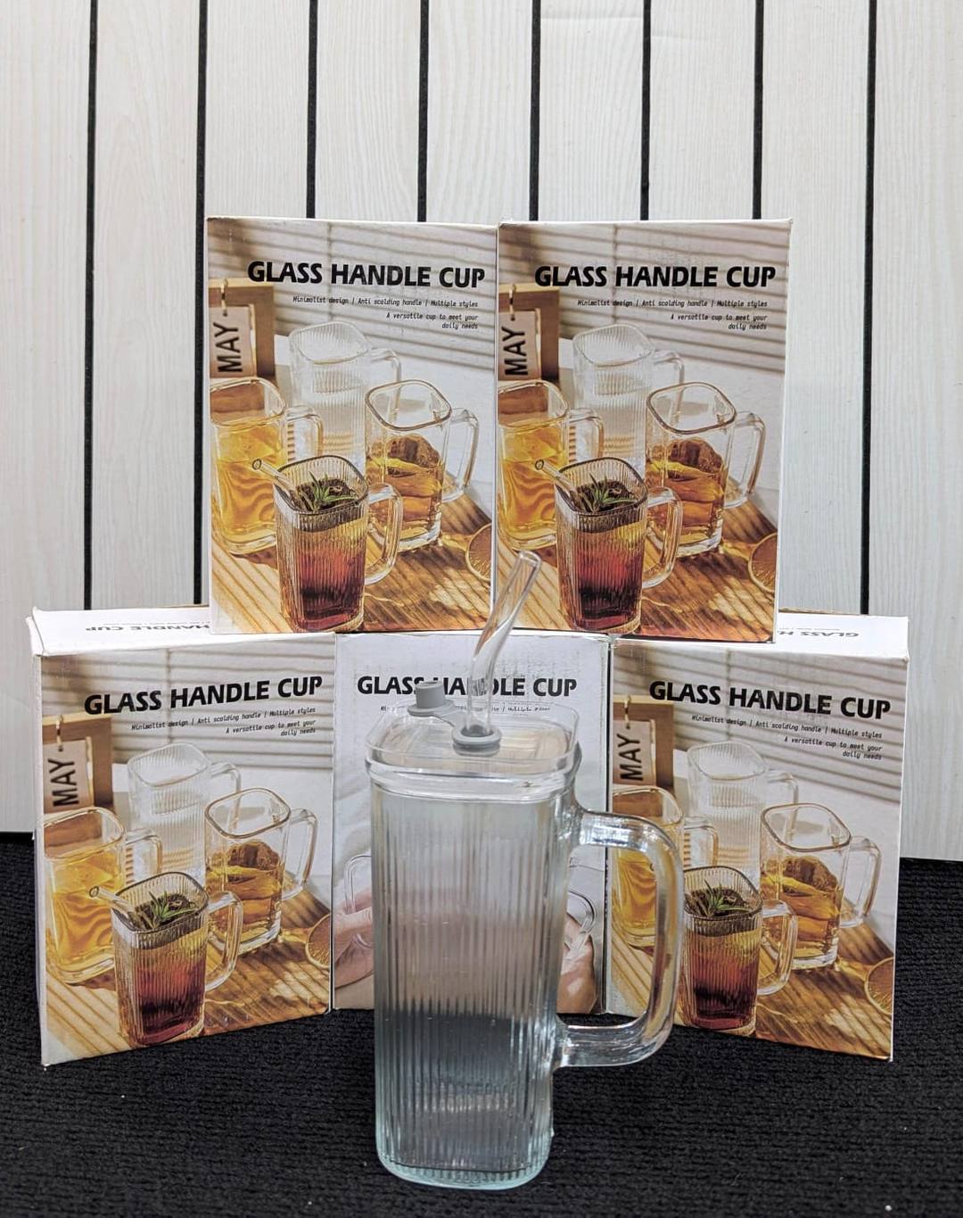 STRAW JUICE GLASS MUG