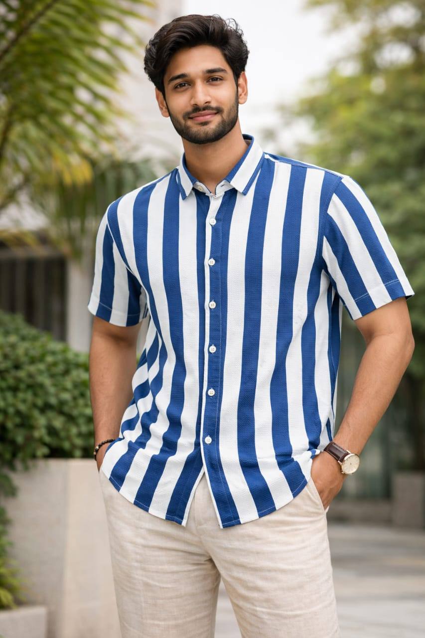 TWO TONE MEN’S SHIRT FOR SALE