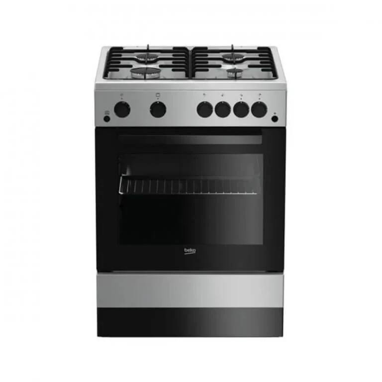 BEKO FREESTANDING GAS OVEN WITH 4 GAS BURNERS 67L – B-FSGT62111DSL