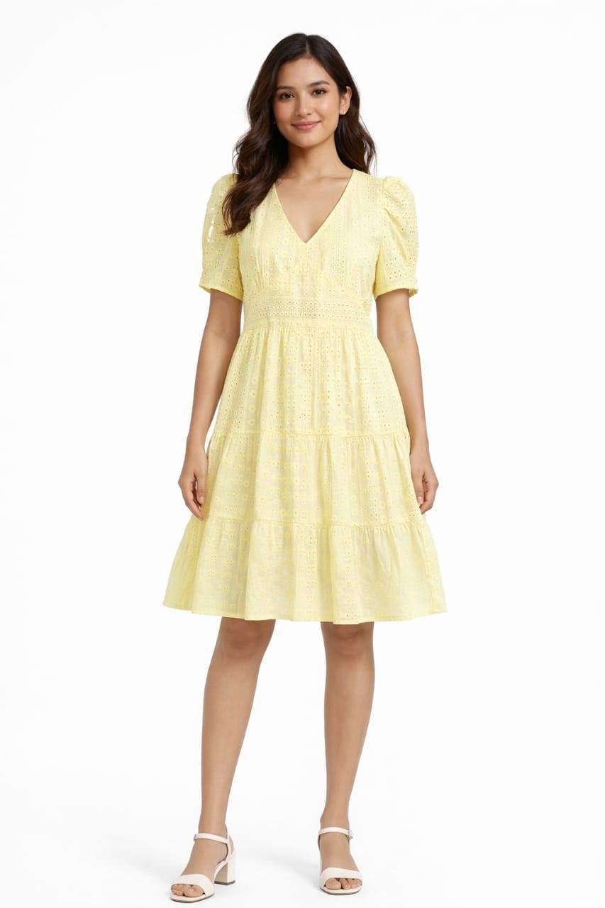 COTTON SHORT FROCK AVAILABLE