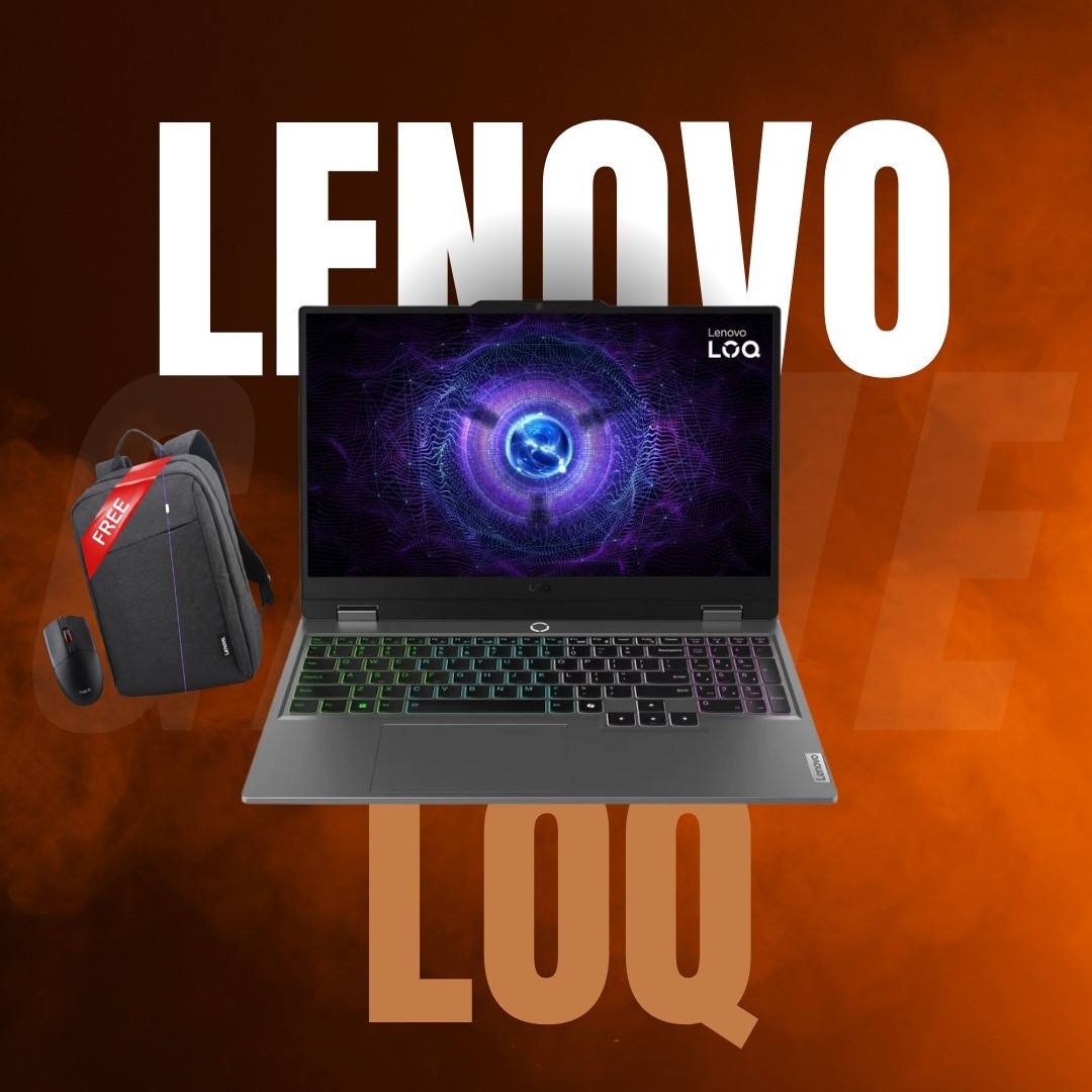LENOVO LOQ 15 12 450HX 6GB RTX 4050 GAMING LAPTOP