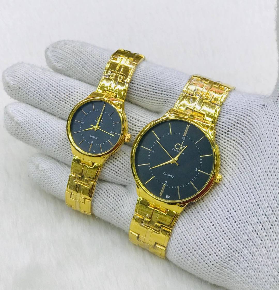 CK GOLD CHAIN WATCH GENTS