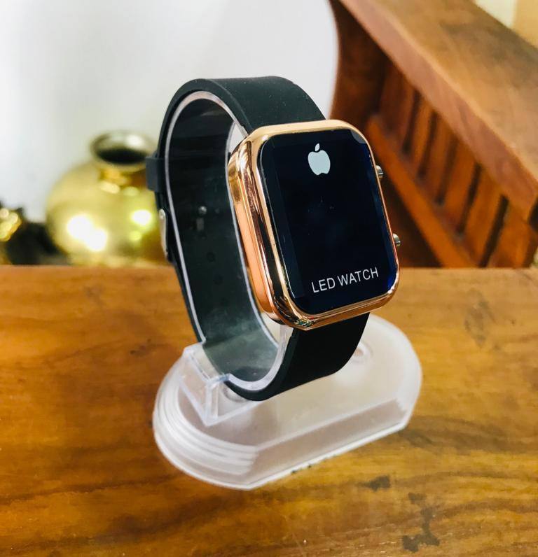 BLACK COLOR LED WATCH UNISEX