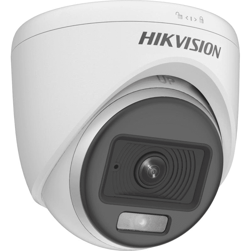 HIKVISION 2.0MP COLOURVU DOME AUDIO CAMERA MODEL:DS-2CE70DFOT-PFS 3.6MM