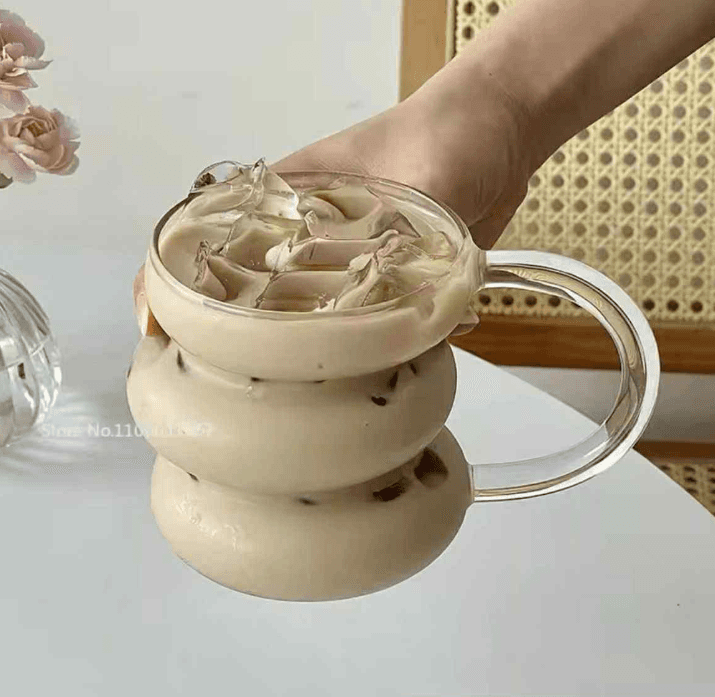 ELEGANT GLASS MUG