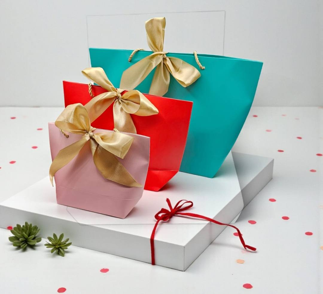 WONDERFUL RIBBON GIFT BAG