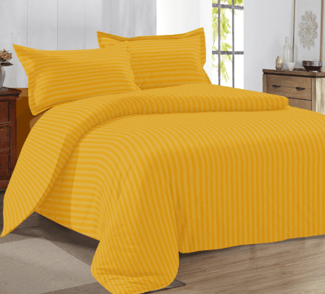 TWILL COTTON STRIPED BEDSHEET