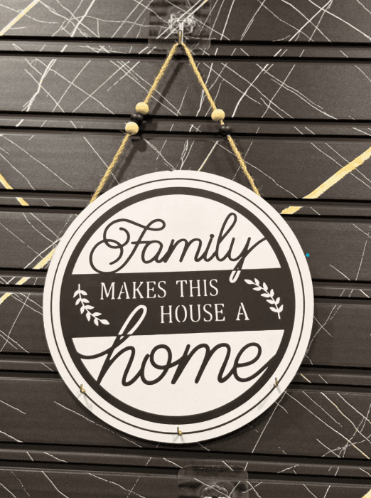 KEY HOLDER 'FAMILY HOME'