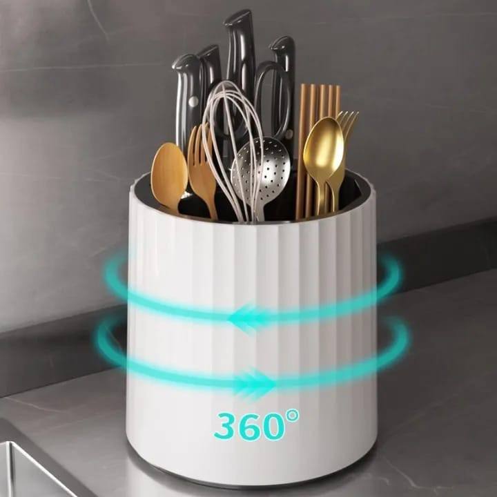 360° ROTATING KNIFE RACK
