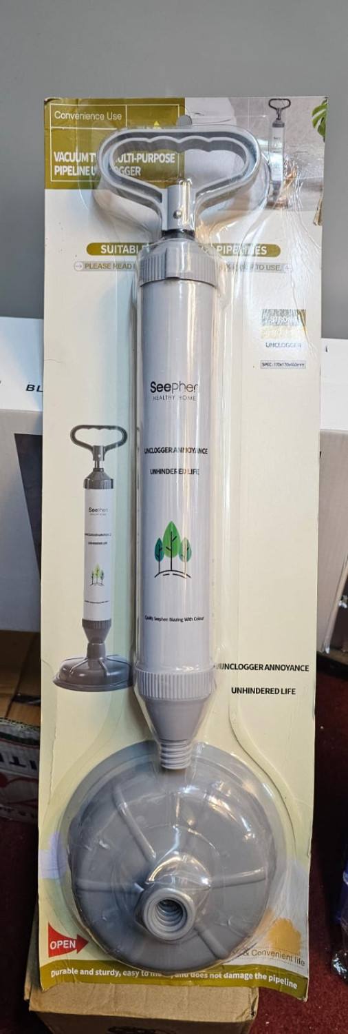 HIGH PRESSURE TOILET PLUNGER