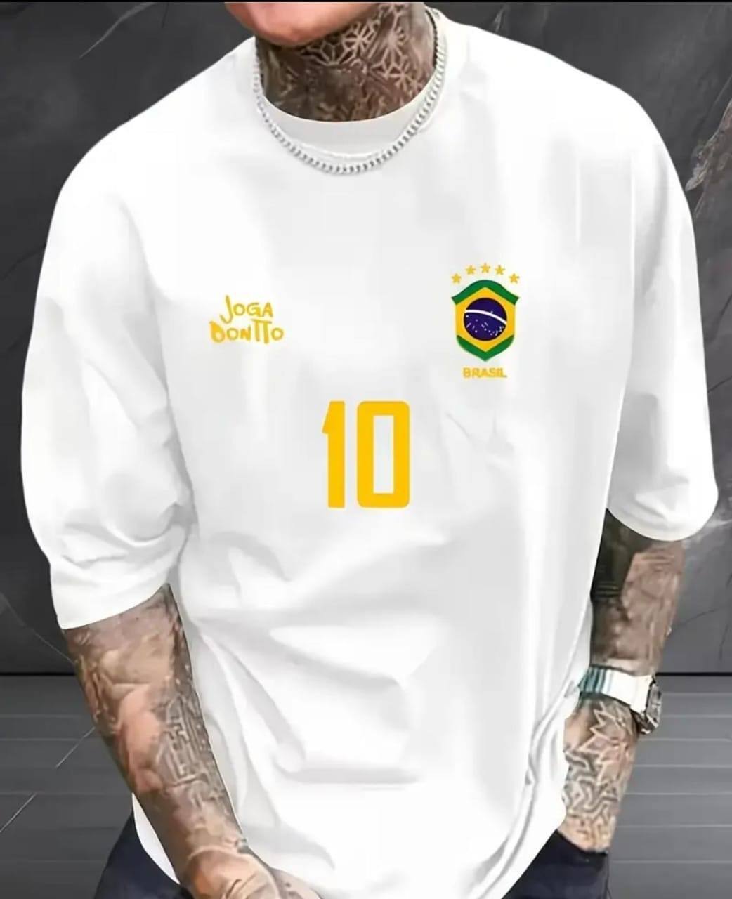BRAZIL WHITE JERSEY FOR SALE GENTS