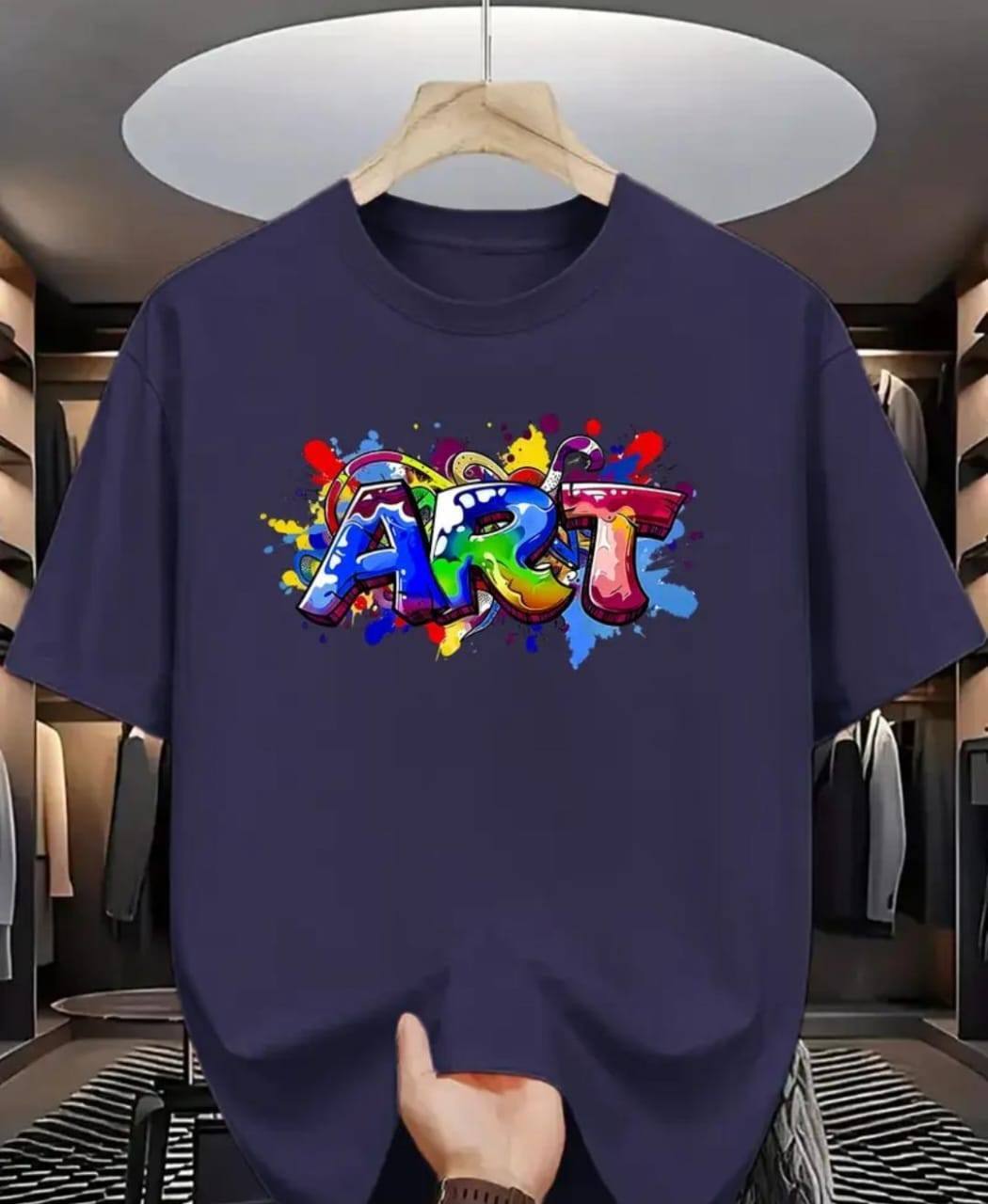 ART PRINT TEE WITH GENTS