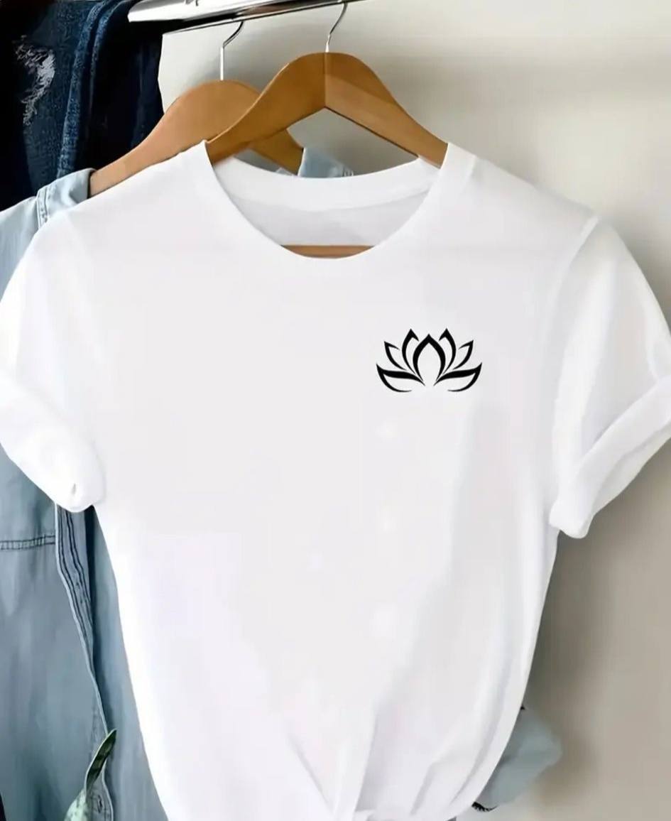 CASUAL WEAR TEE WITH LADIES FOR SALE
