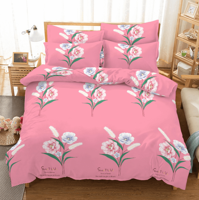 PRINTED BLANKETS - PINK