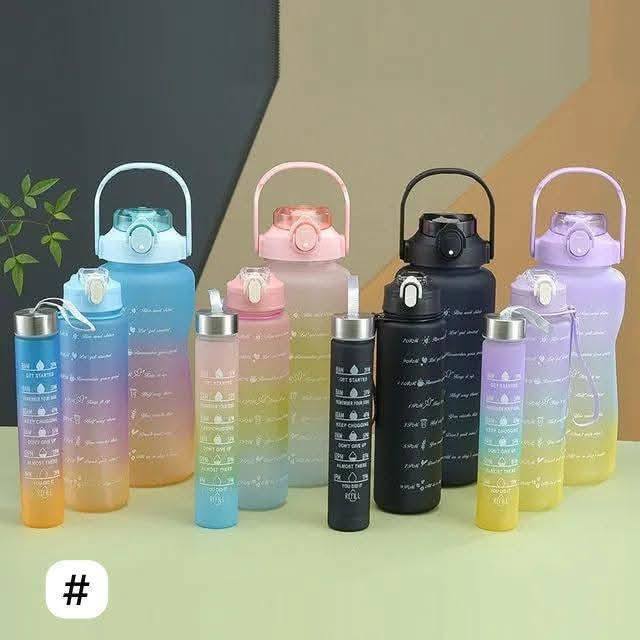 3 IN 1 A GRADE WATER BOTTLE SET
