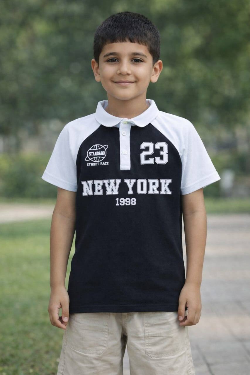 KIDS RAGLAN COLLAR T-SHIRTS