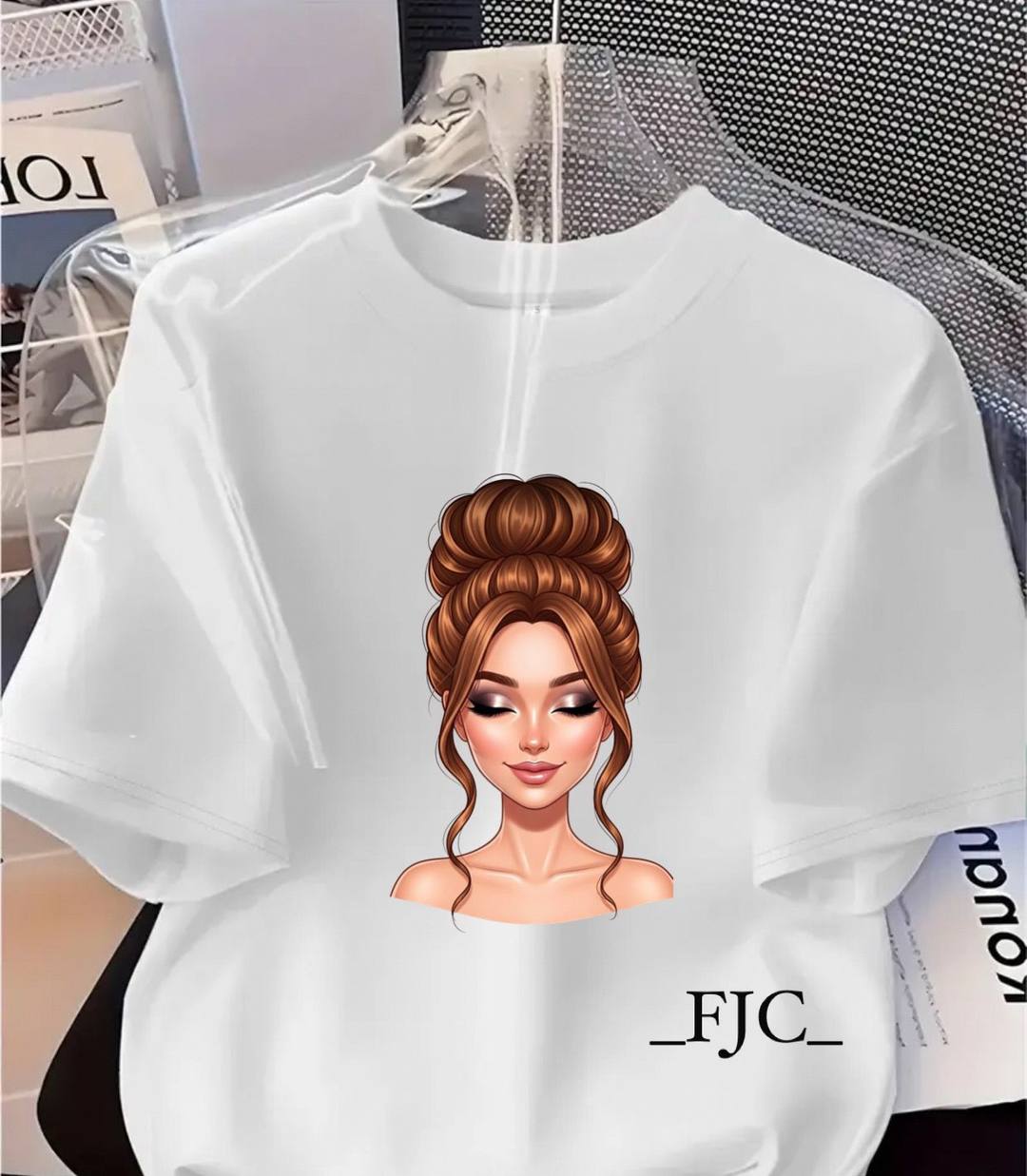 CASUAL WEAR PRINT T SHIRT LADIES