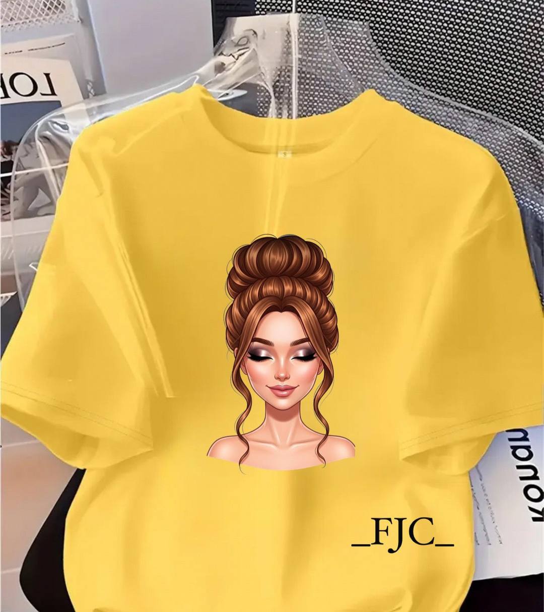 CASUAL WEAR PRINT T SHIRT LADIES
